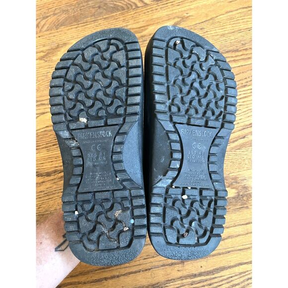 Birkenstock Black Super Birki Rubber Clog Sandals Shoes Women's Size 10 - Picture 7 of 9